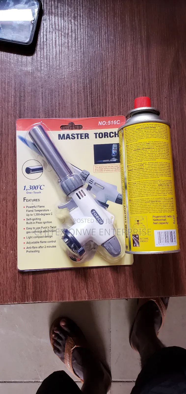 Multi-purpose Portable Butane Gas Torch