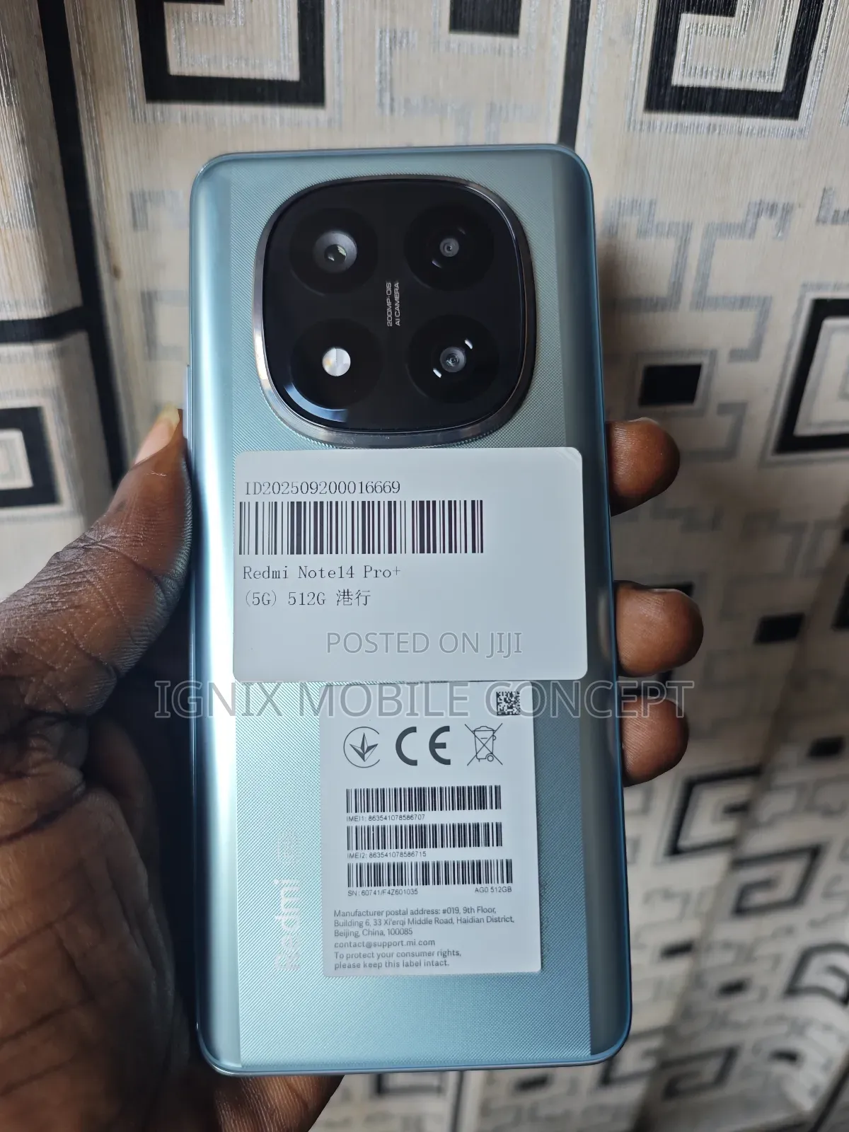 Xiaomi Redmi Note 14 Pro+ 5G 512 GB Blue