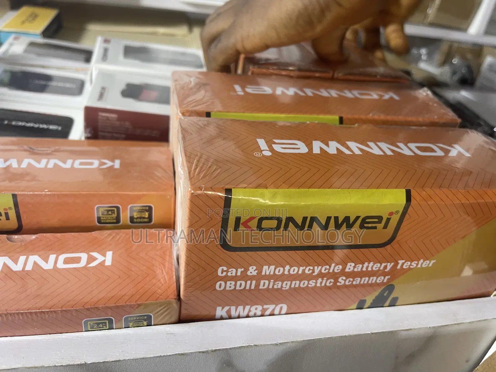 Kw850 Scanner Konnwei Obd2 Car Diagnostic Device