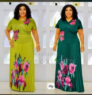 Premium Women Two Pieces Skirt and Top