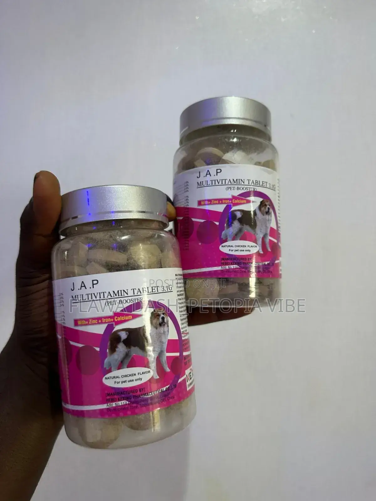 J.A.P Multivitamin Tablet 3.1g Pet Booster