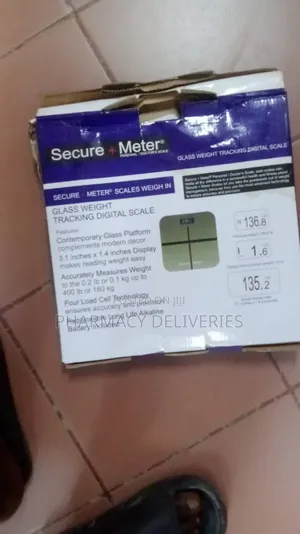 Modern Glass Digital Scale – Precise Weight Tracking for Your Home
