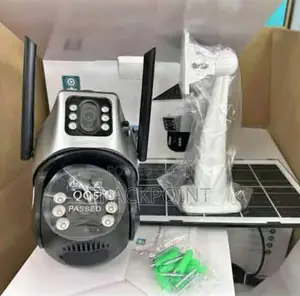 Dual Lens CCTV Solar Camera