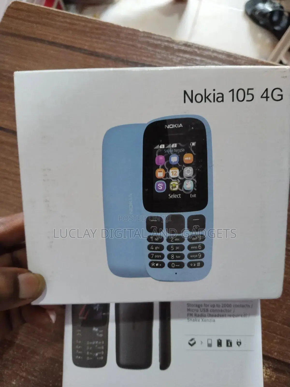 New Nokia 105 Blue
