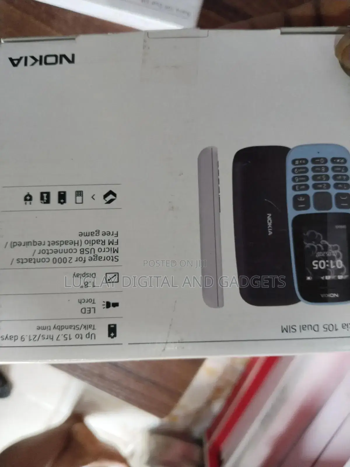 New Nokia 105 Blue