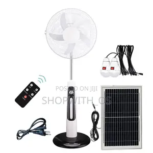 16" Solar Standing Fan