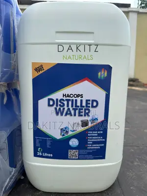 Hacops Distilled Water 25liters