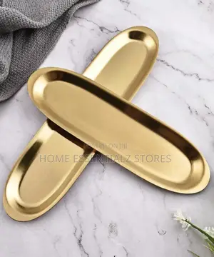 Restaurant Serving Platter Tray - 304 Stainless Steel