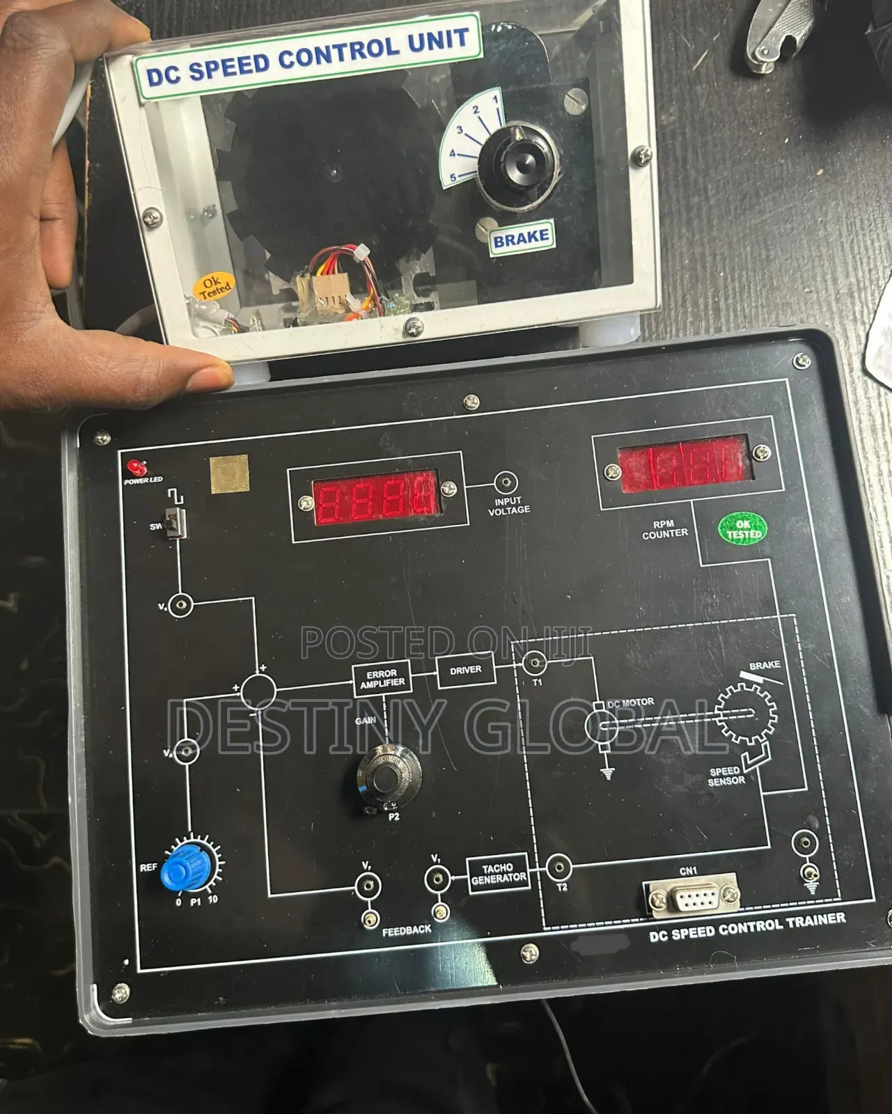 Dc Motor Speed Control Trainer Kit