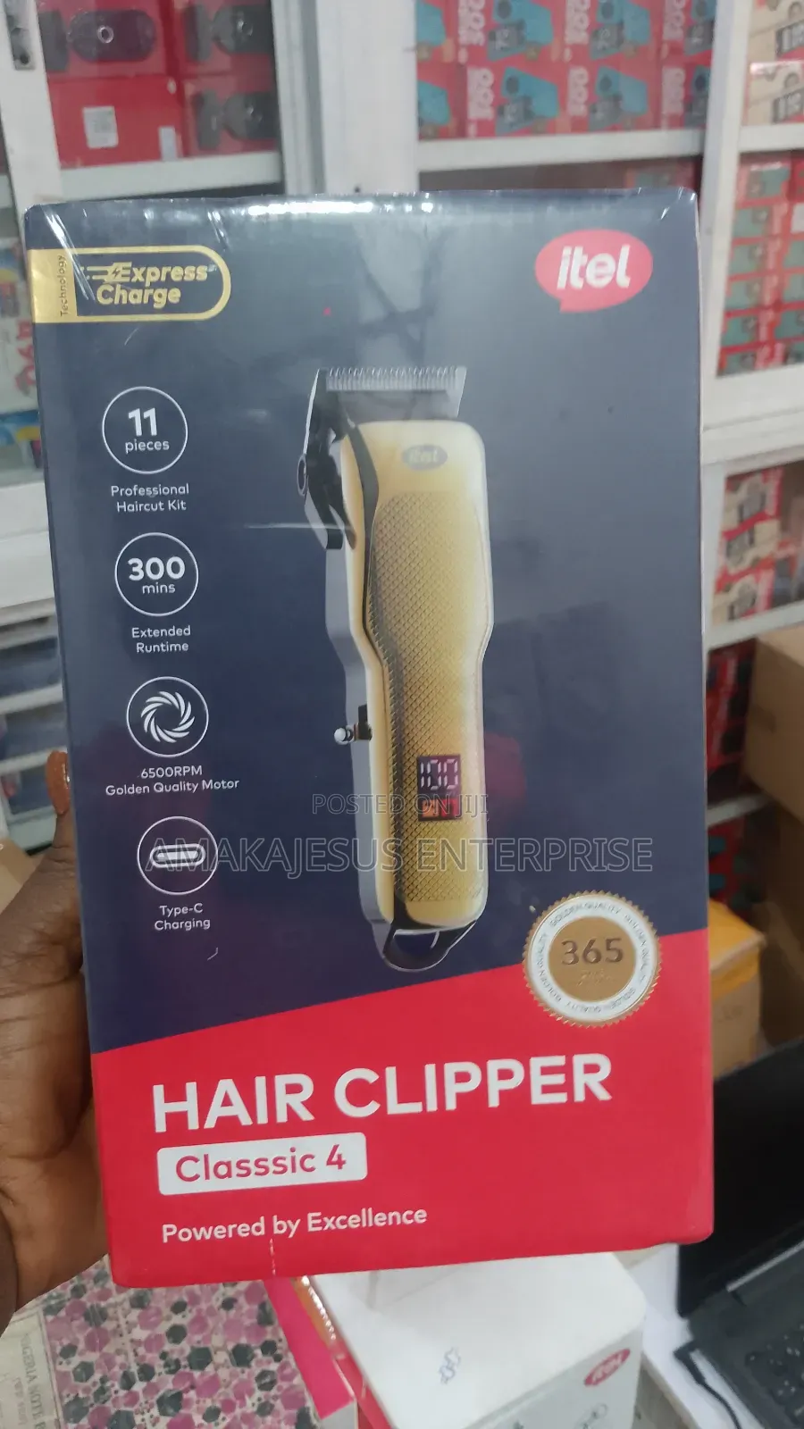 Itel Multi-Function Hair Clipper(Ihc-36)2000mah Capacity