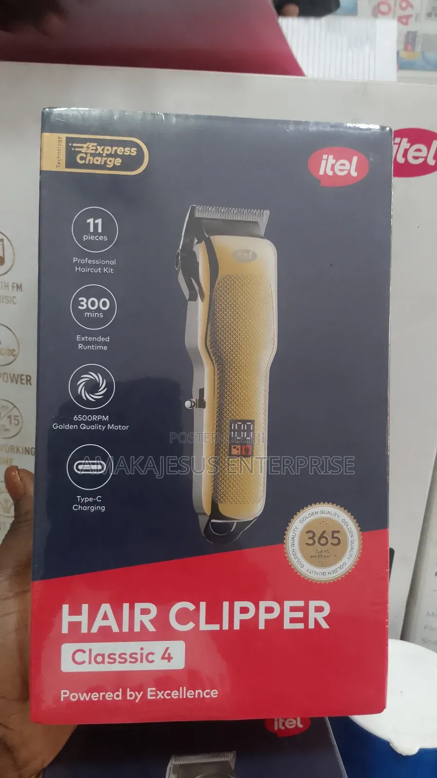 Itel Multi-Function Hair Clipper(Ihc-36)2000mah Capacity