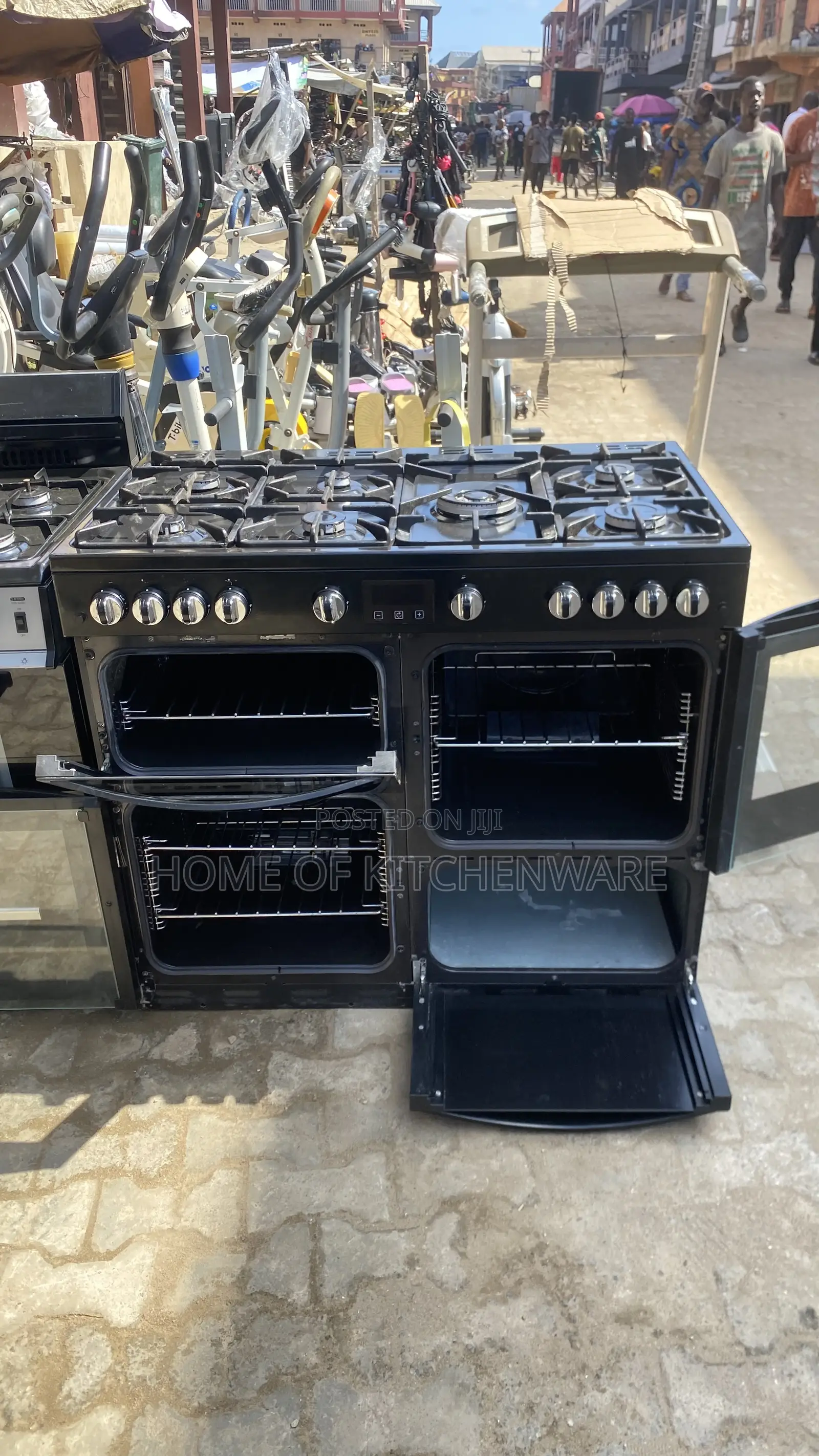 Standing Gas Cooker 7burner All Gas