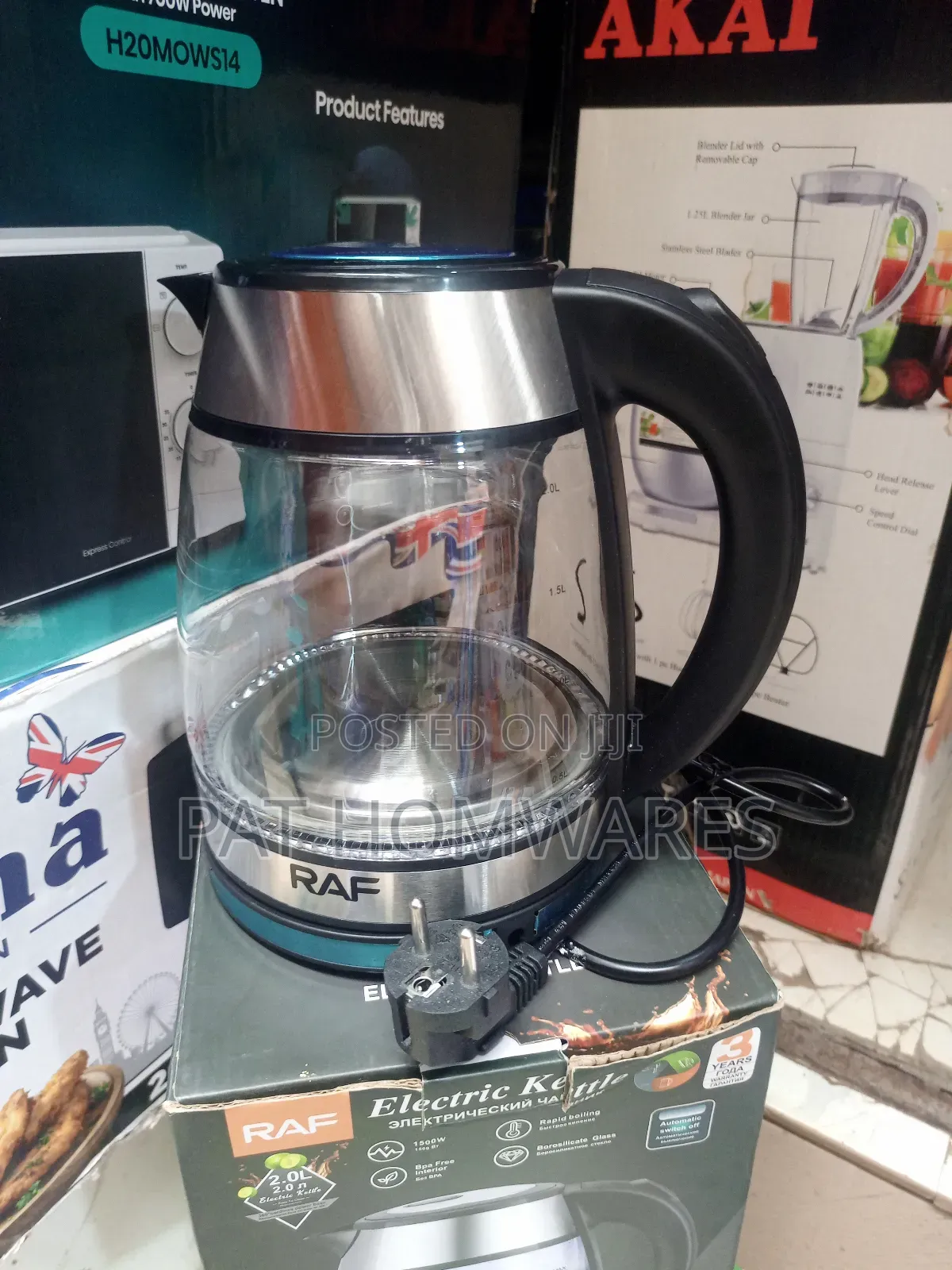 Electric Kettle 2l Glass