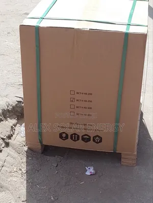 12.5kwh 48v Blue Carbon Lithium Ion Battery Standing