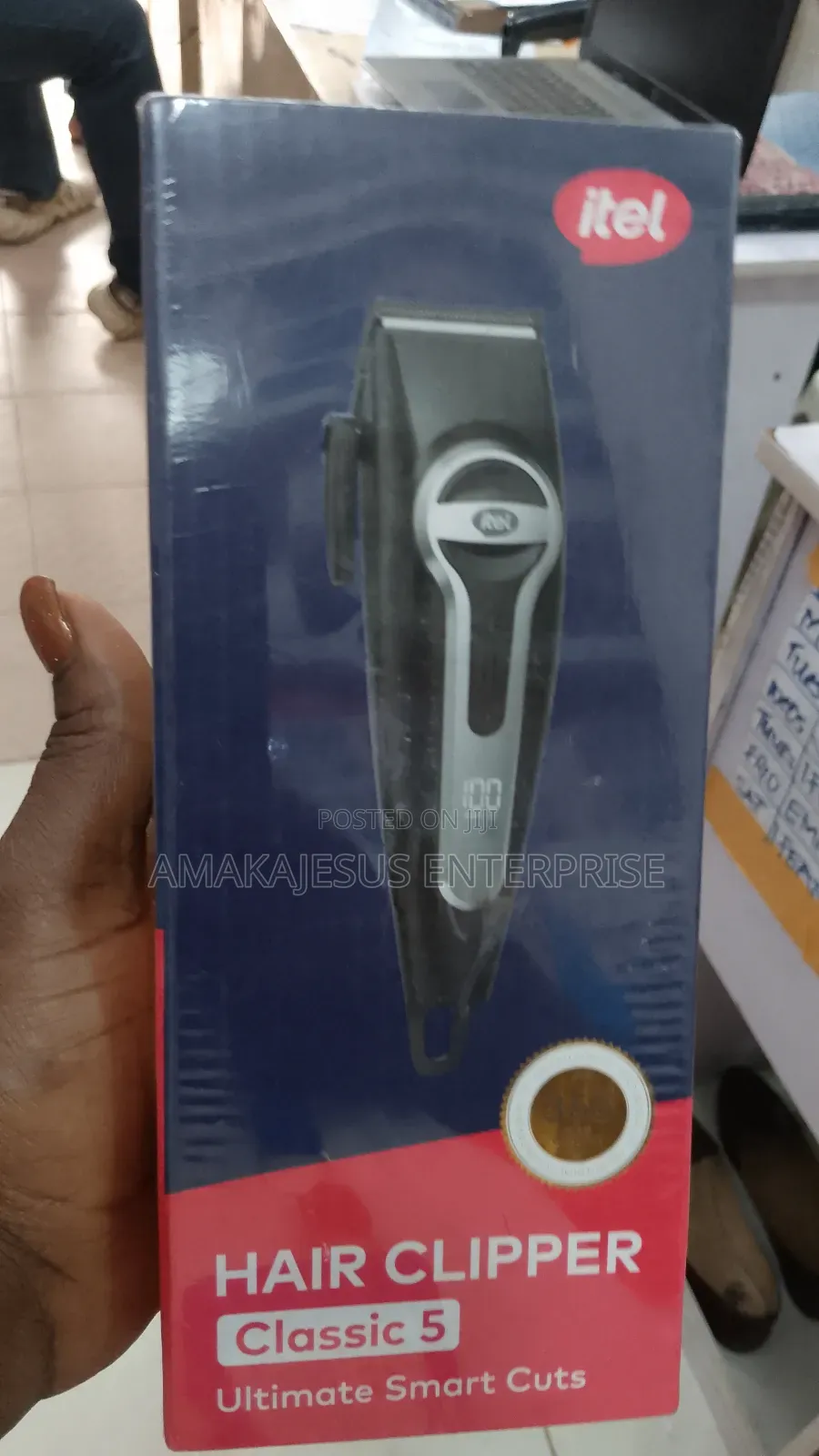 Itel Multi-function Rechargeable Hair Clipper (Ihc-38)