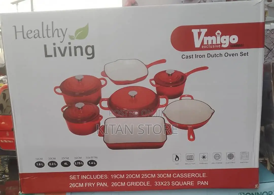 Cast Iron Cookware Set