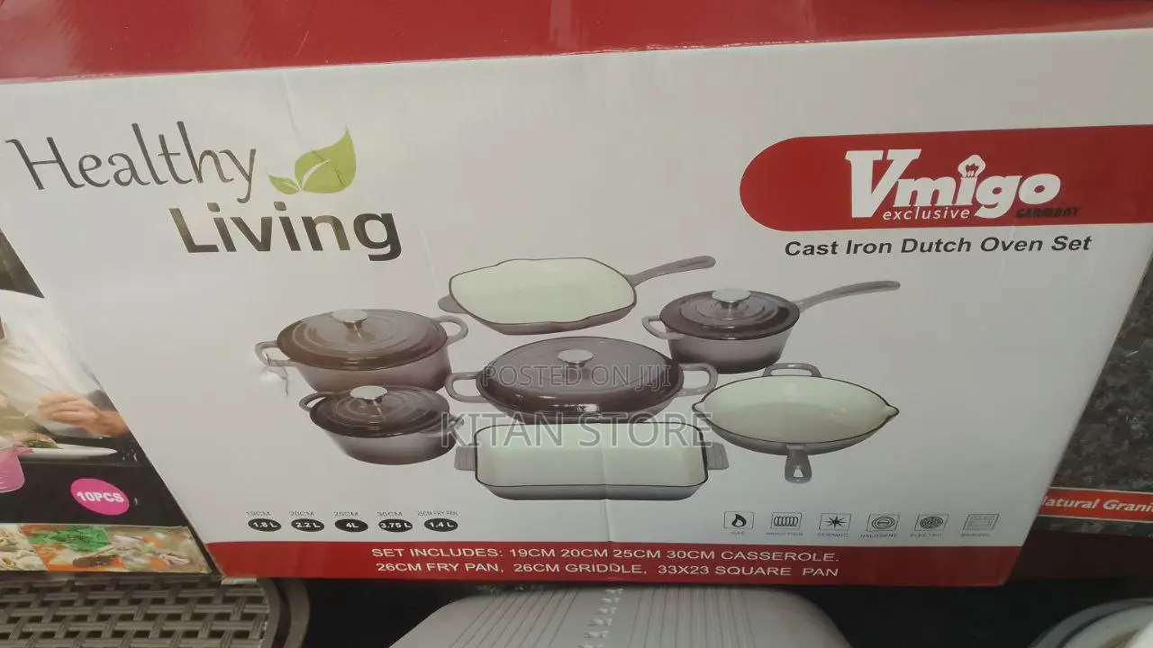 Cast Iron Cookware Set