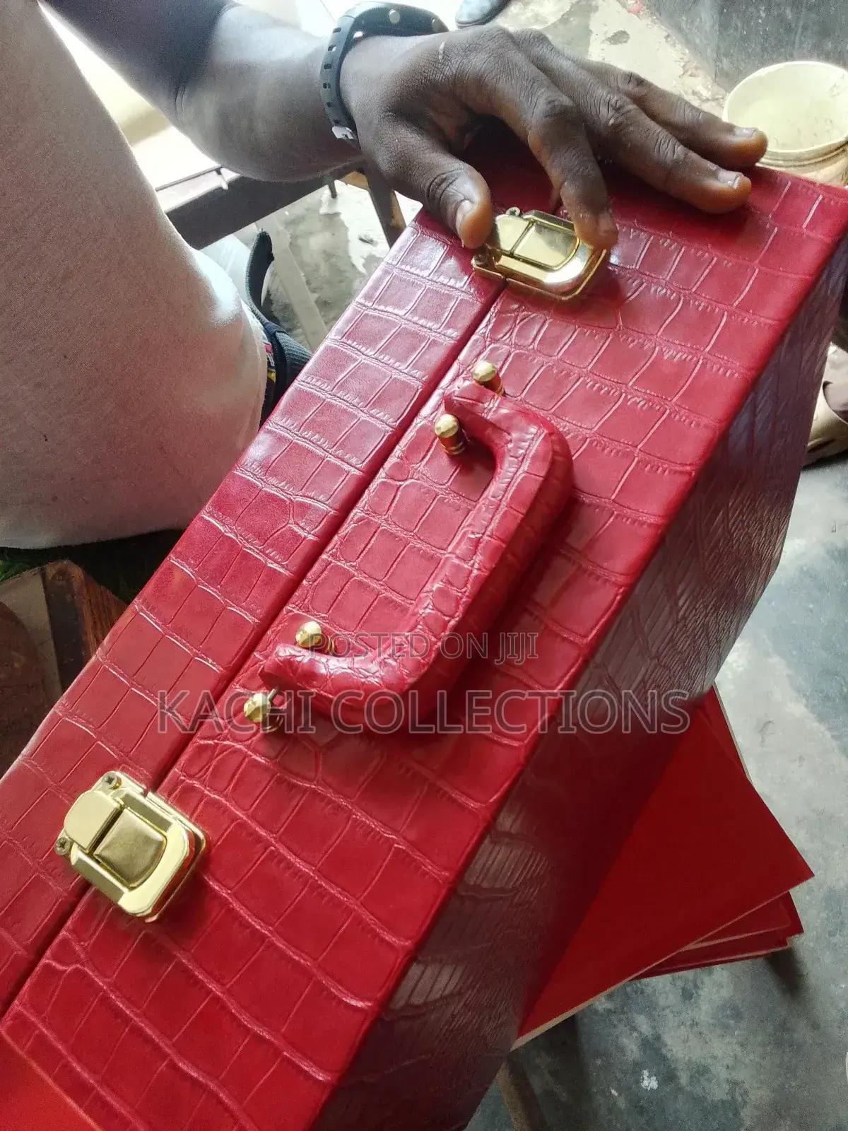 Red Colored Box | Briefcase