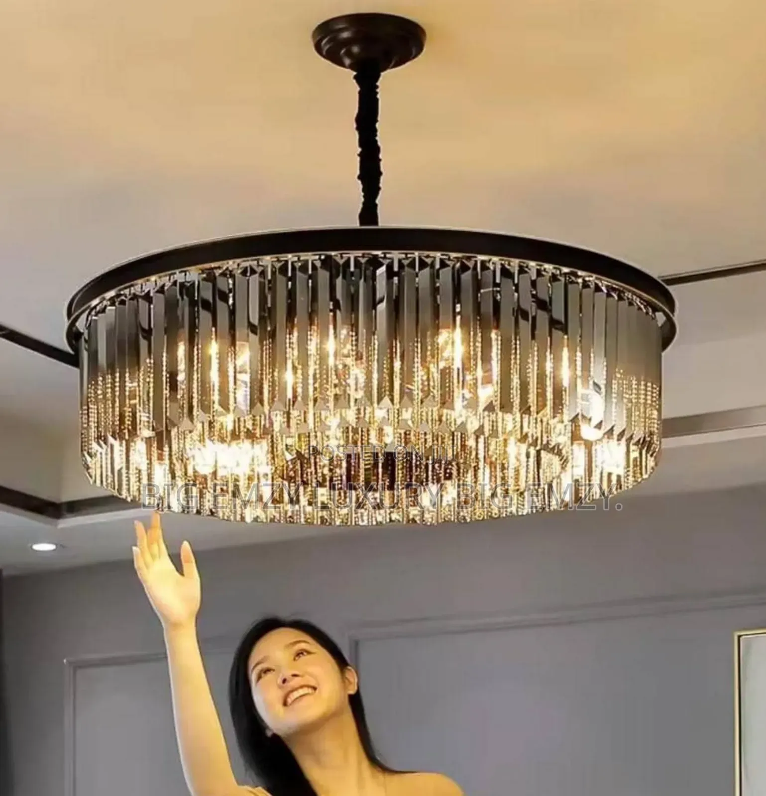 Led Crystal Shining Chandelier Lights.