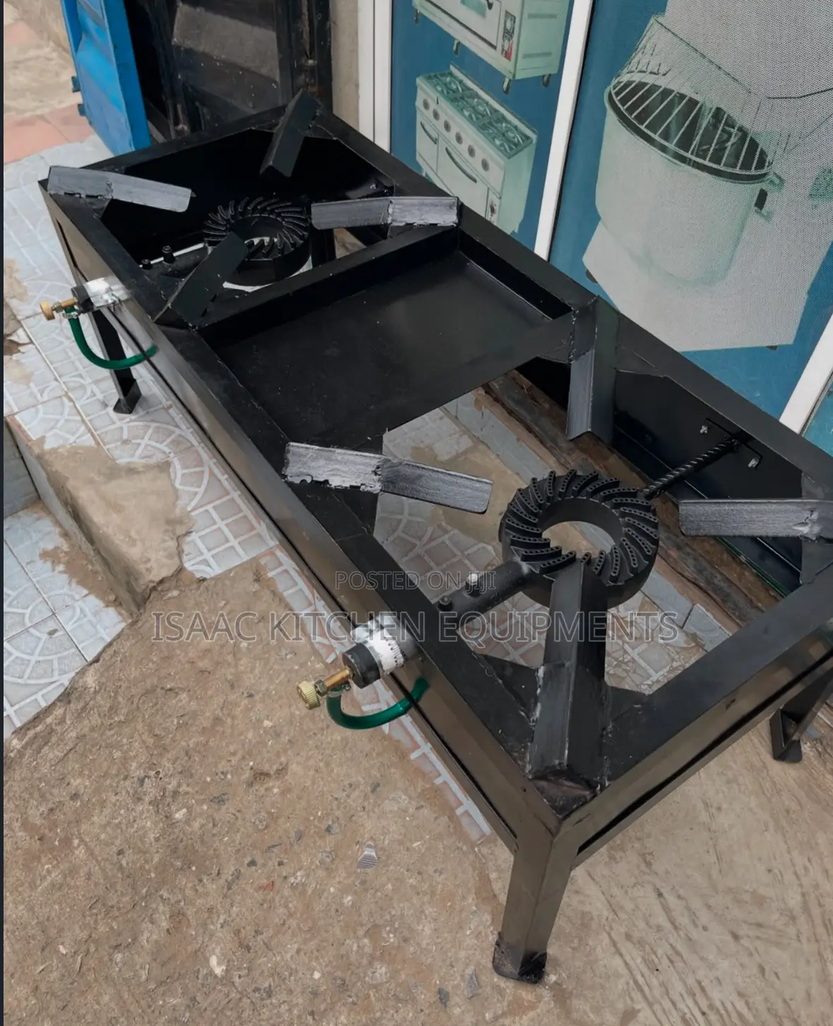 2 Burner Local Stock Pot Cooker