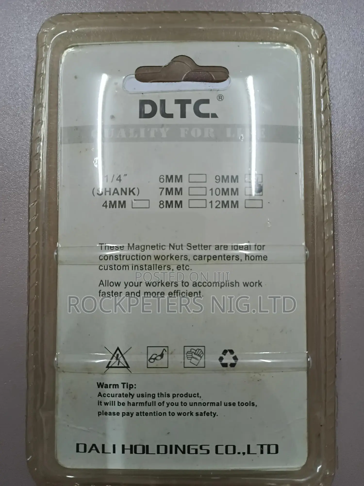DLTC 5pc Nut Setter
