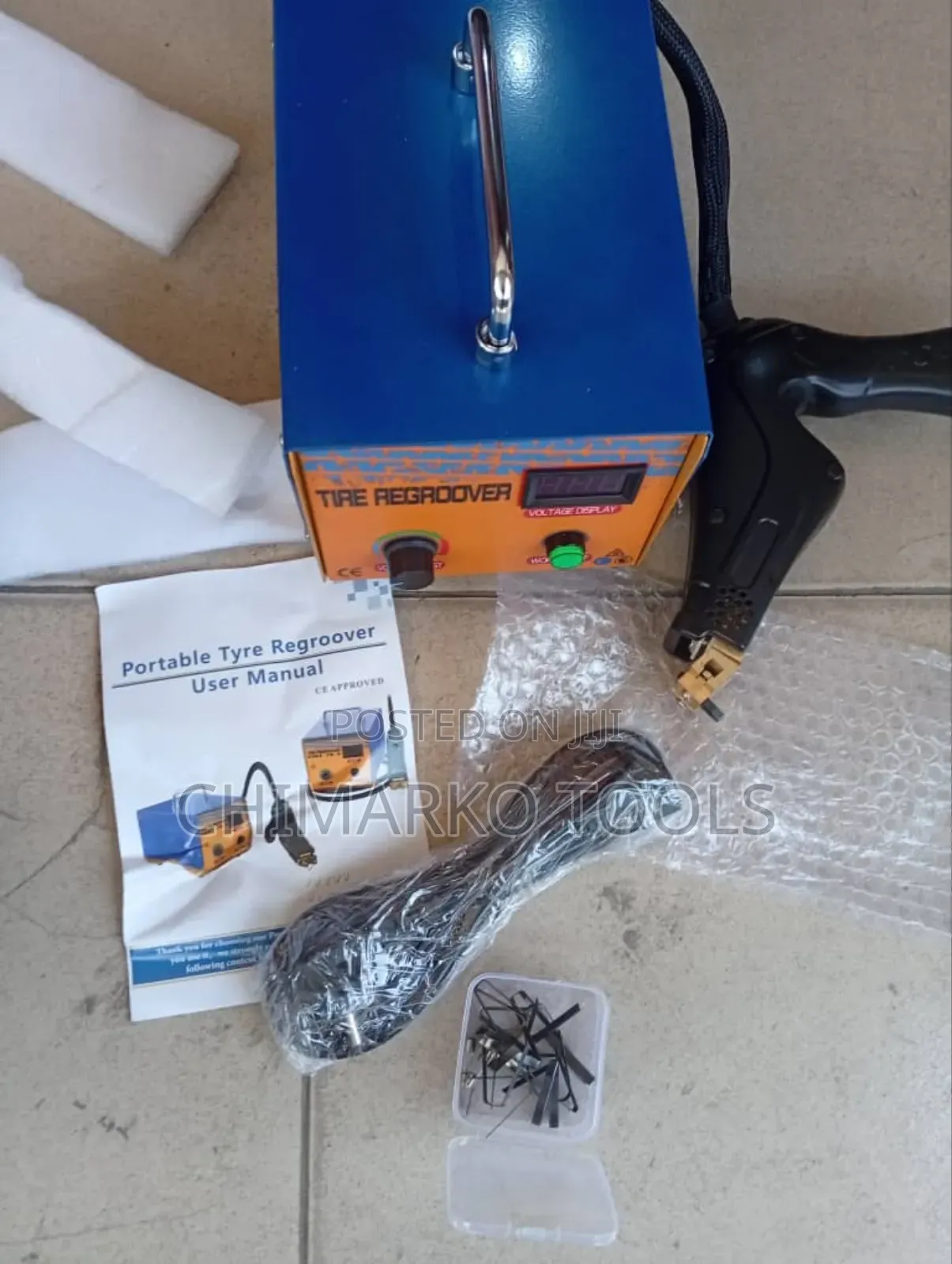 Tyre Regroover Machine