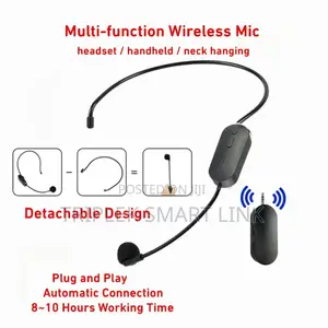 Rechargeable Ay-101 Wireless Microphone Interview Teaching Mic