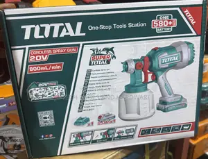 Total Cordless Spray Gun 20volt Lithium Battery