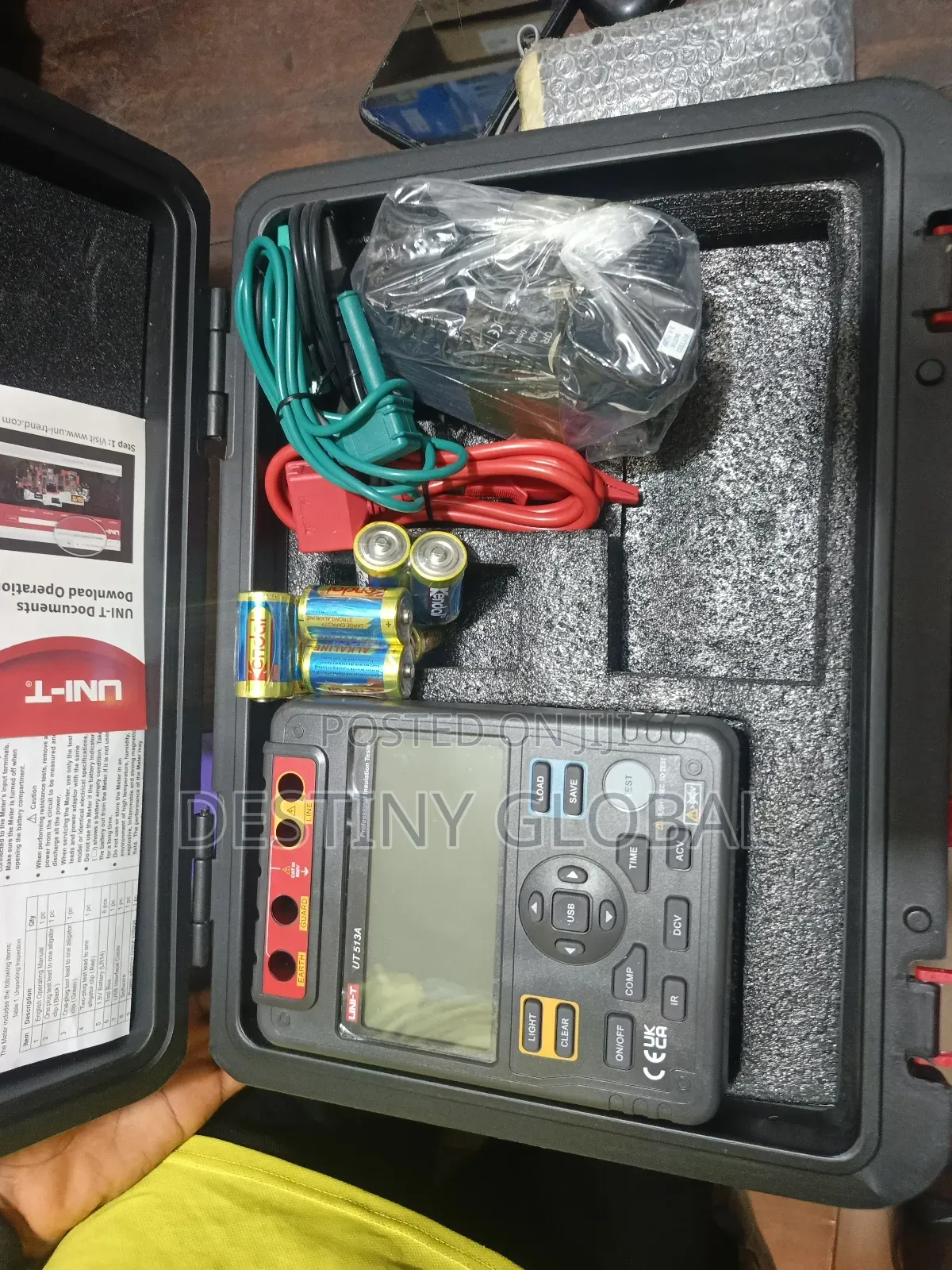 Uni-T Ut513a Professional Insulation Tester.