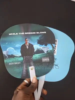 Customized Kraft Hand Fan