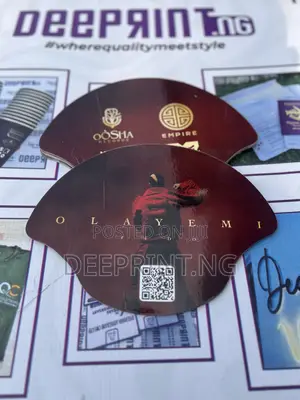 Customized Kraft Hand Fan