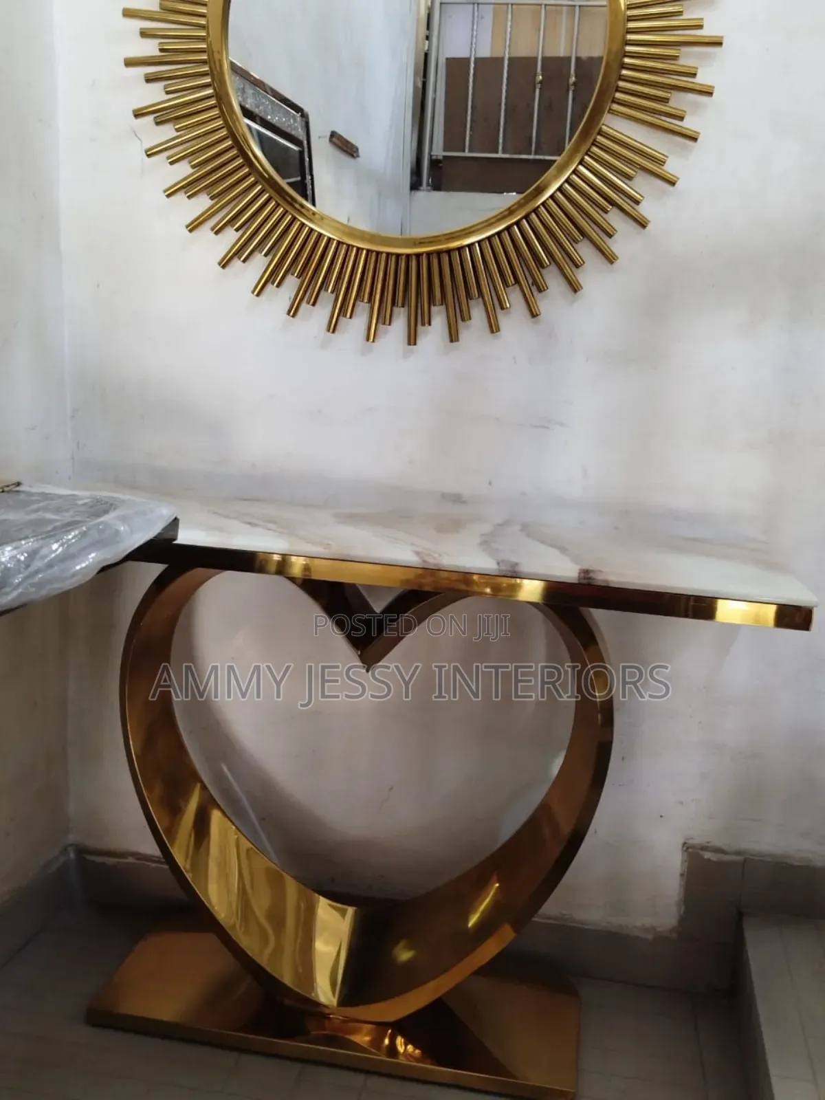 Standard Console Table and Mirror