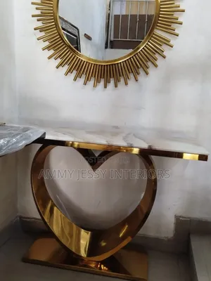 Standard Console Table and Mirror
