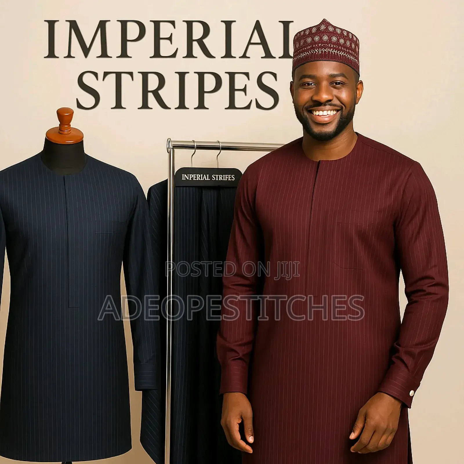 Top Stripes Kaftan