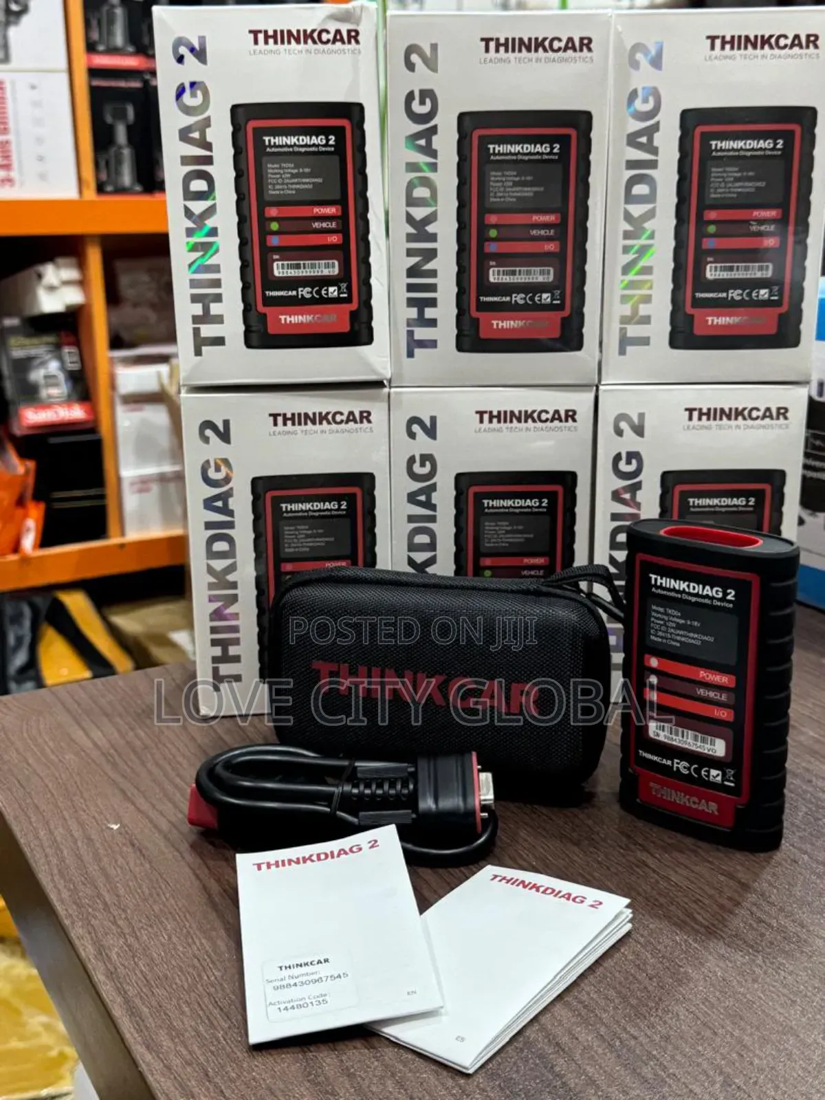 Thinkcar Thinkdiag2 All System Obd2 Free 15 Reset Ecu Coding Scanner