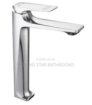 Square Long Countertop Basin Mixer