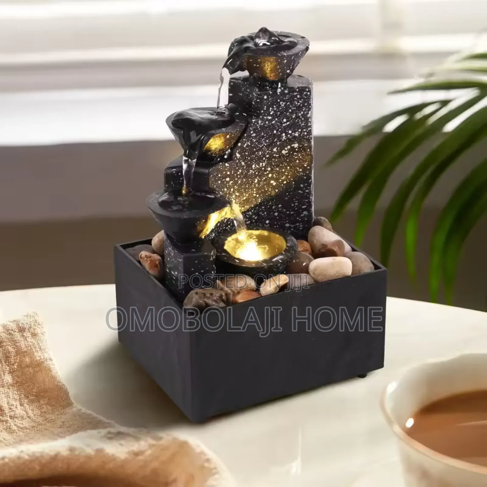 Living Room Water Fountain Glass Water Fountain for Hom
E