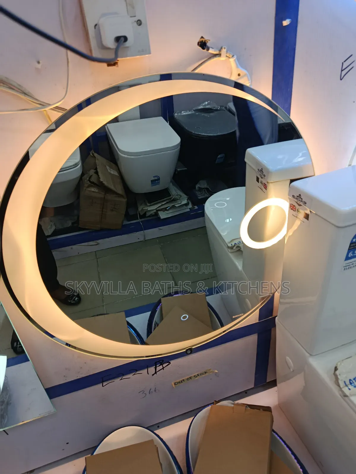 Half Moon Led Mirrors