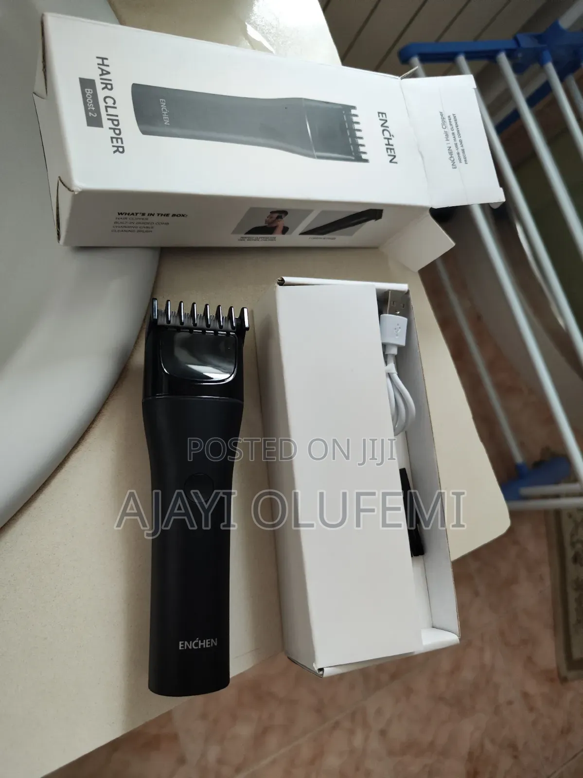 Enchen Rechargeable Boost 2 Hair Clipper.