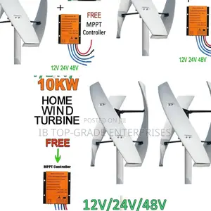 Tired of Paying More? Switch to Your Own 10kw Vertical Wind Turbine