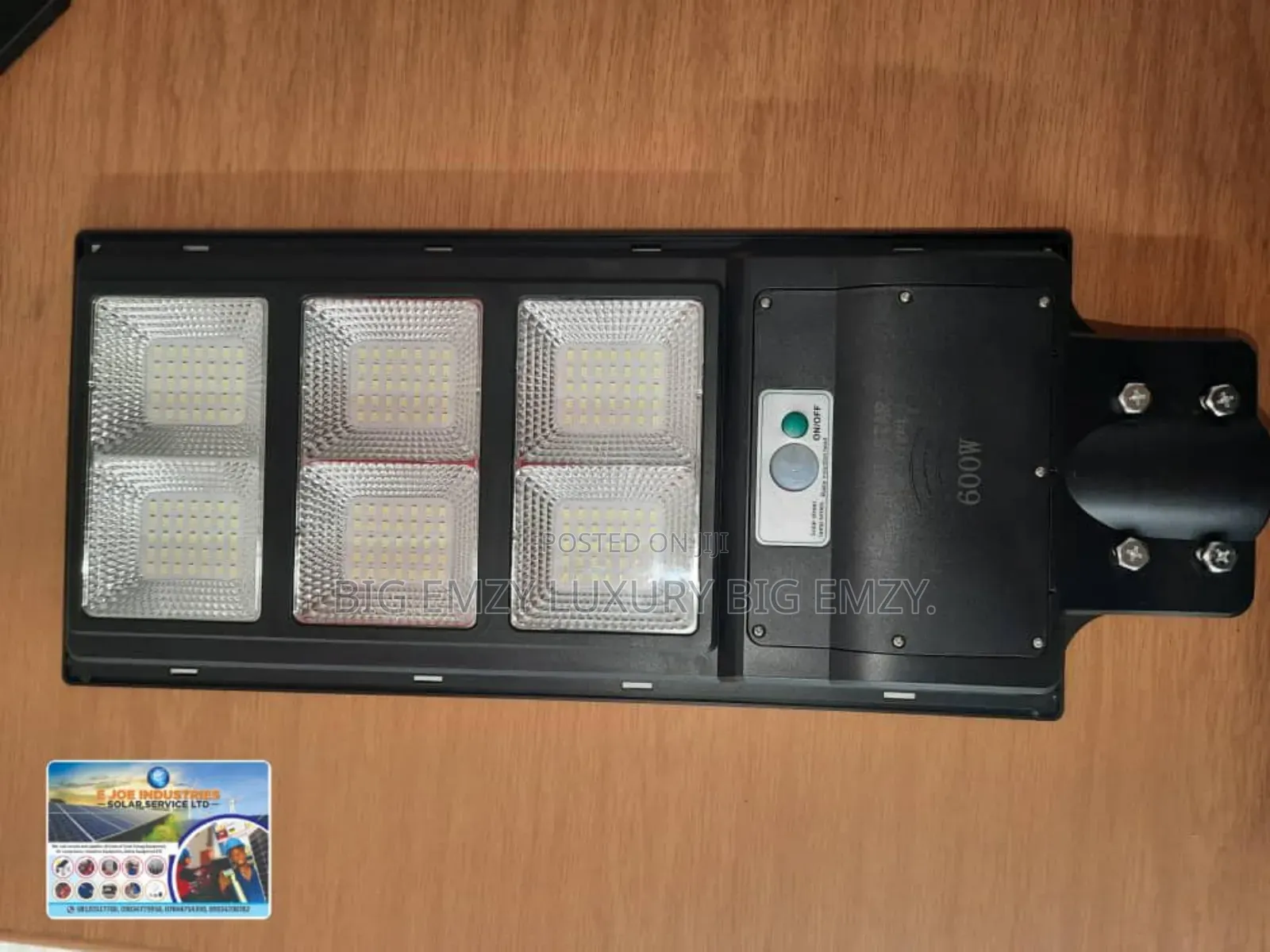 Solar-Powered Street Light.
