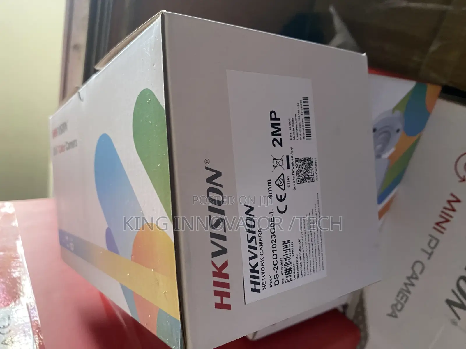 Hikvision Colorvu Fixed Bullet Network Camera Ds-2cd1023g0e-L