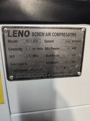 Screw Air Compressor 30kw 40hp