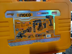 Ingco 3 in 1 Combo, Angel Grinder, Rotary Hammer and Screwdriver