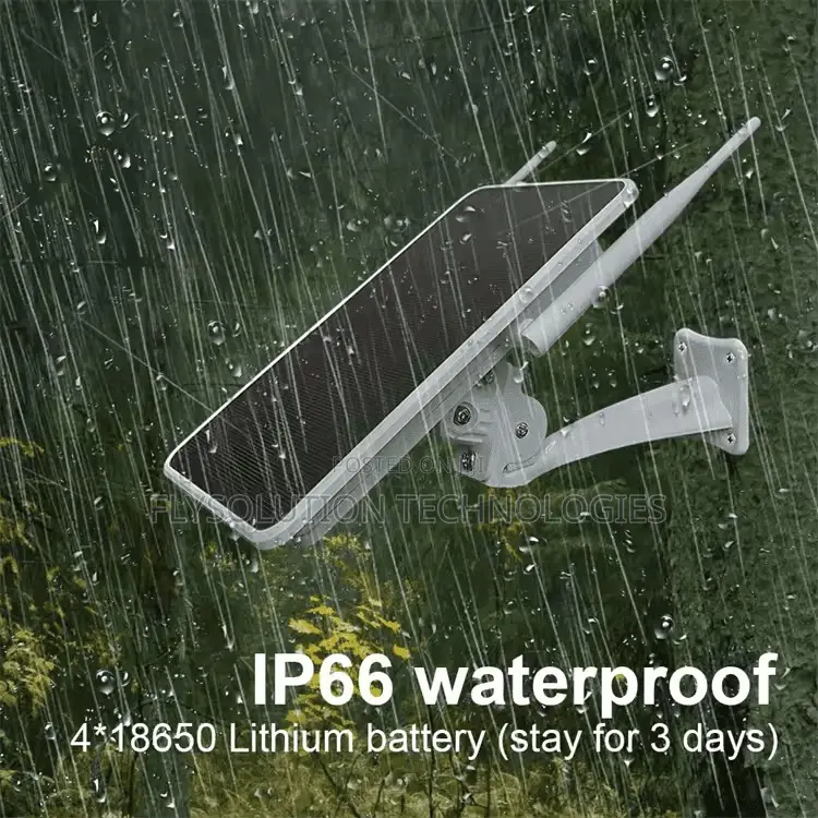 4g Wifi Solar-Powered Wireless Router With Battery Backup