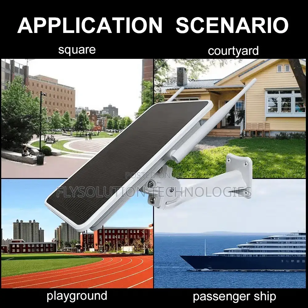 4g Wifi Solar-Powered Wireless Router With Battery Backup