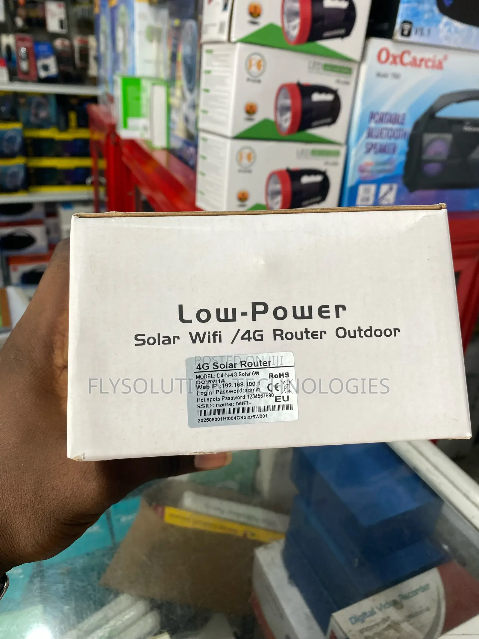 Solar Router Take Lot Low-Power Solar Wifi/4g Router Outdoor - Flysolution Technologies Price ...