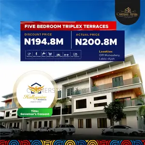 Furnished 5bdrm Duplex in Halleyvine Residence, Sangotedo for sale