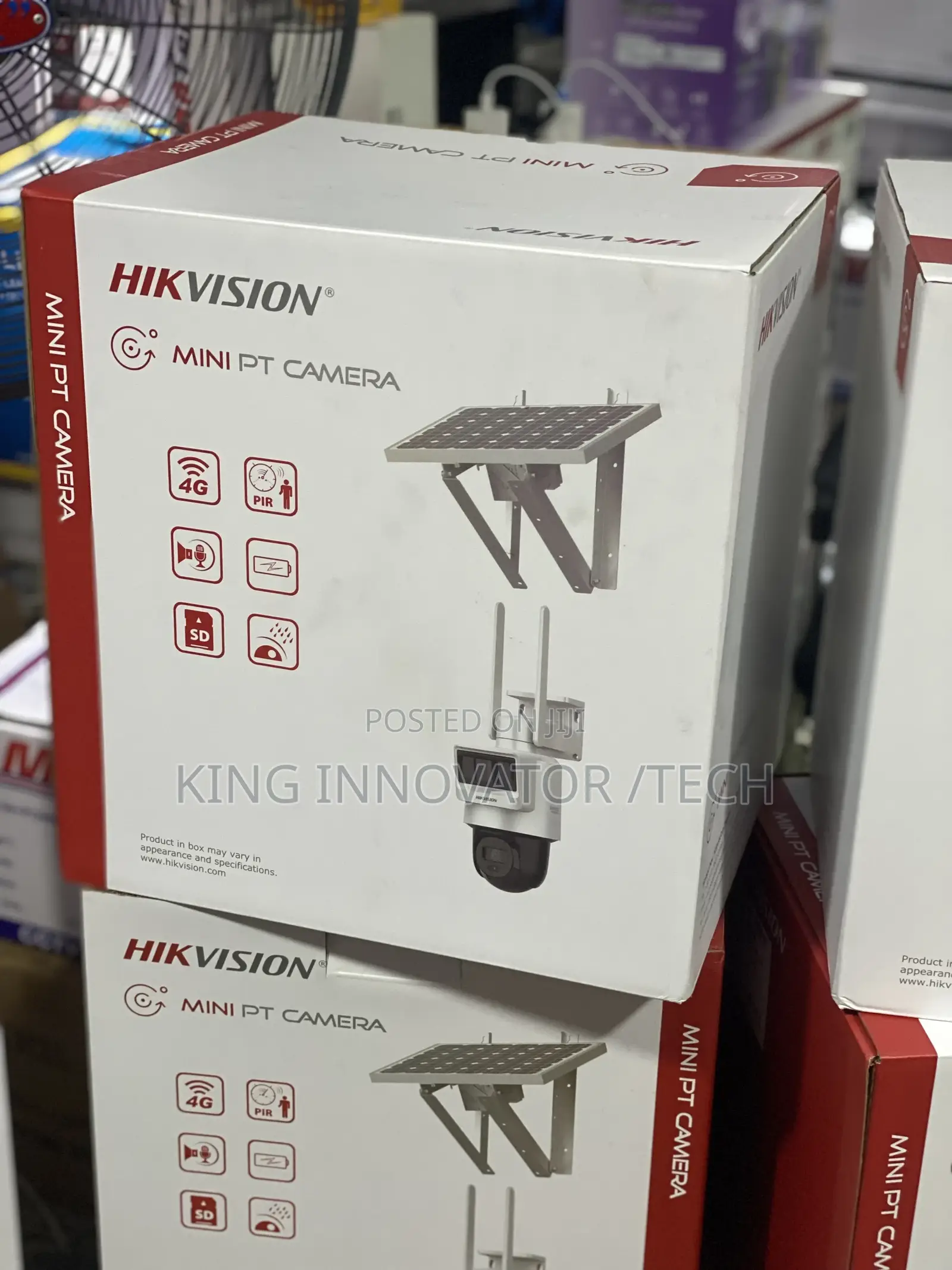 Hikvision 4g Mini Solar Pt Camera