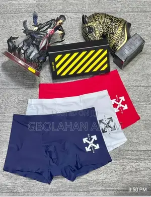 Three in One Quality Elastic Condom Boxers